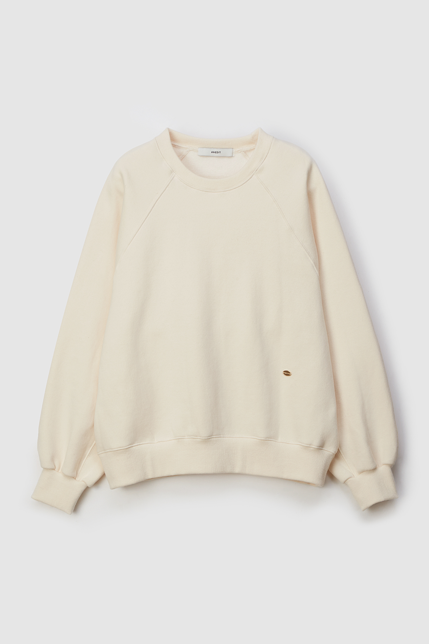 T Stitch Point Sweatshirt_Cream