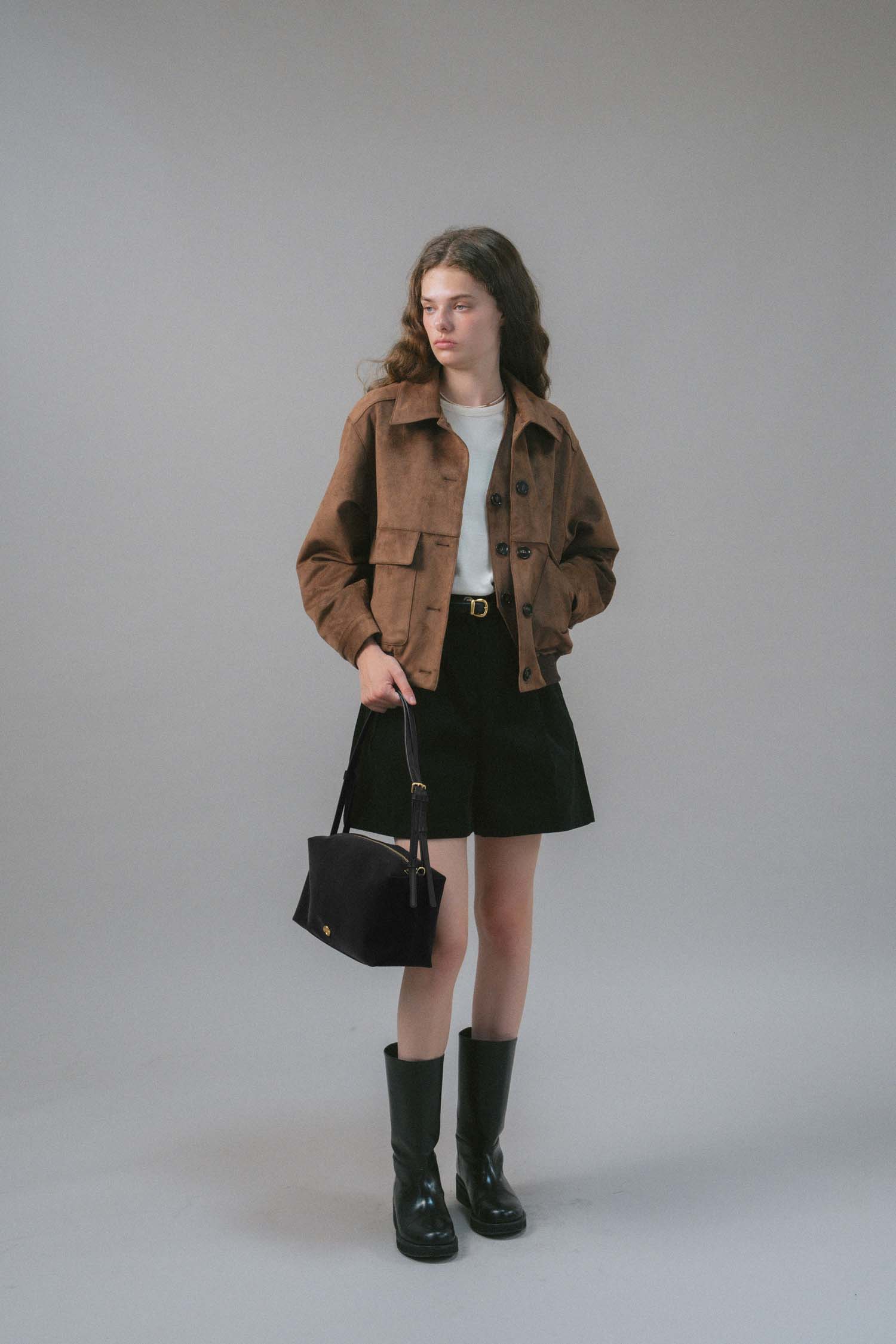 ショルダーバッグ・ポシェット ANEDIT U Serenity Square Bag2colors AN24FA9003 ショルダーバッグ・ポシェット ANEDIT U Serenity Square