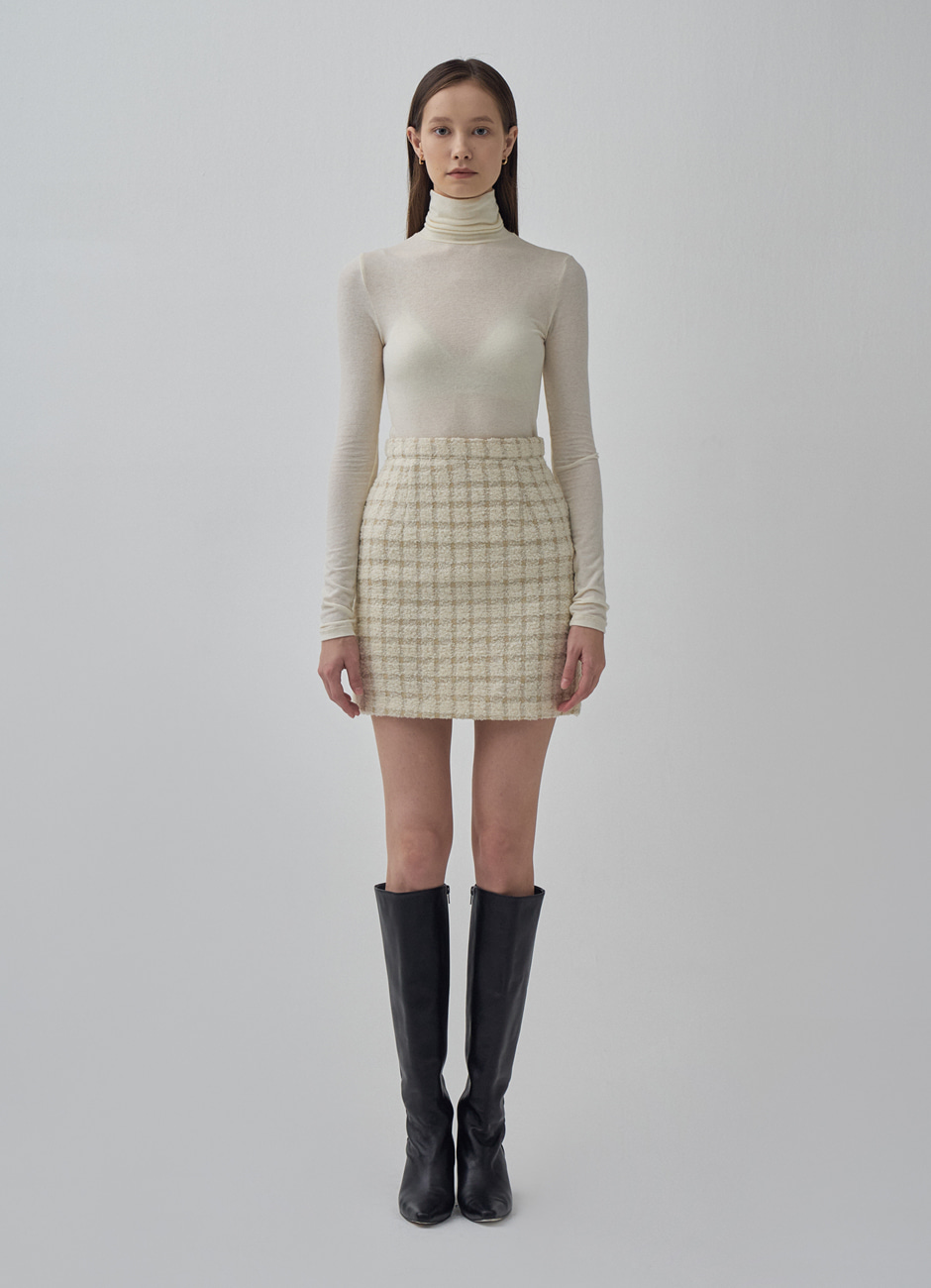 Ferro Tweed Skirt