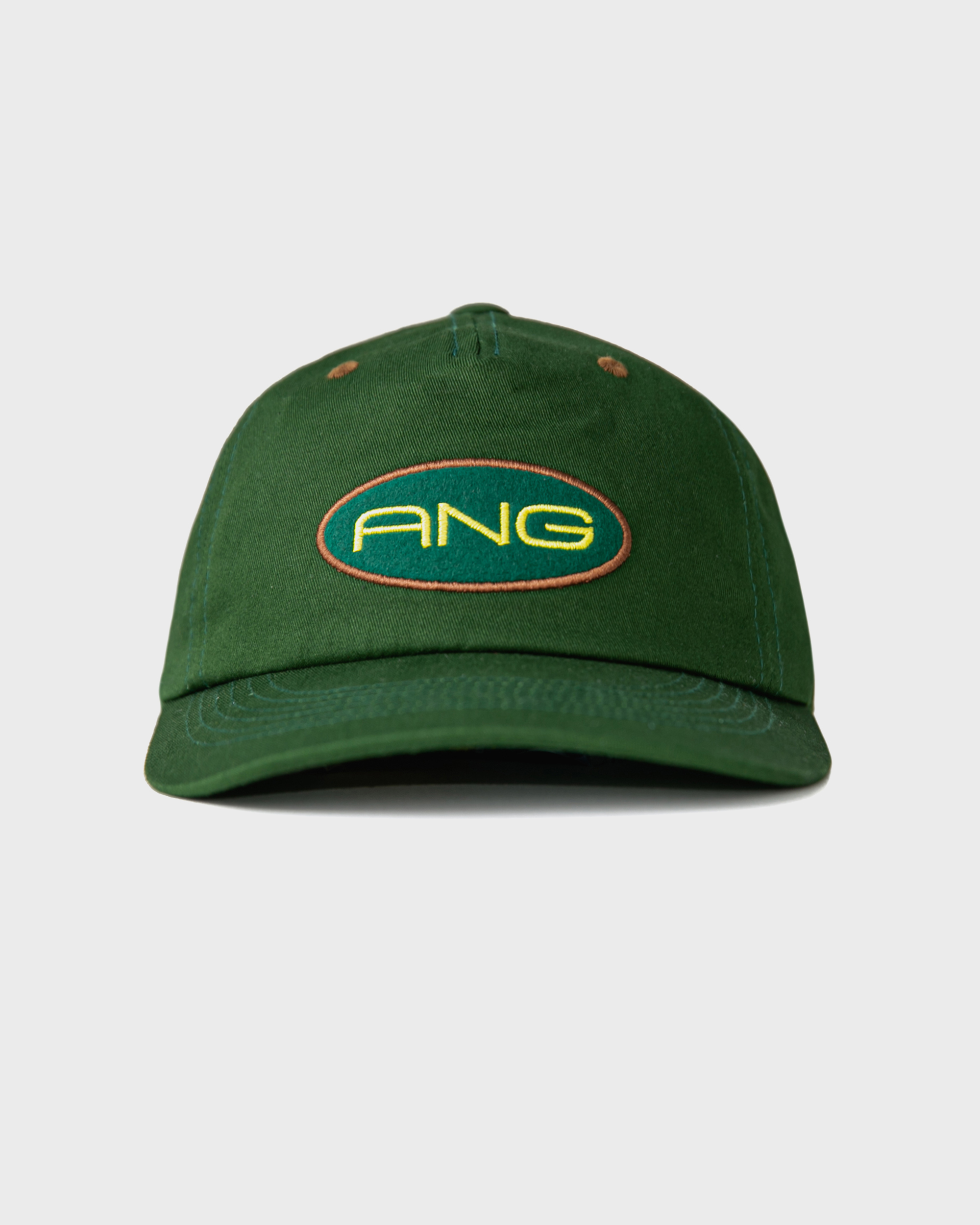[AG] ANG Oval Logo Ball Cap - Green