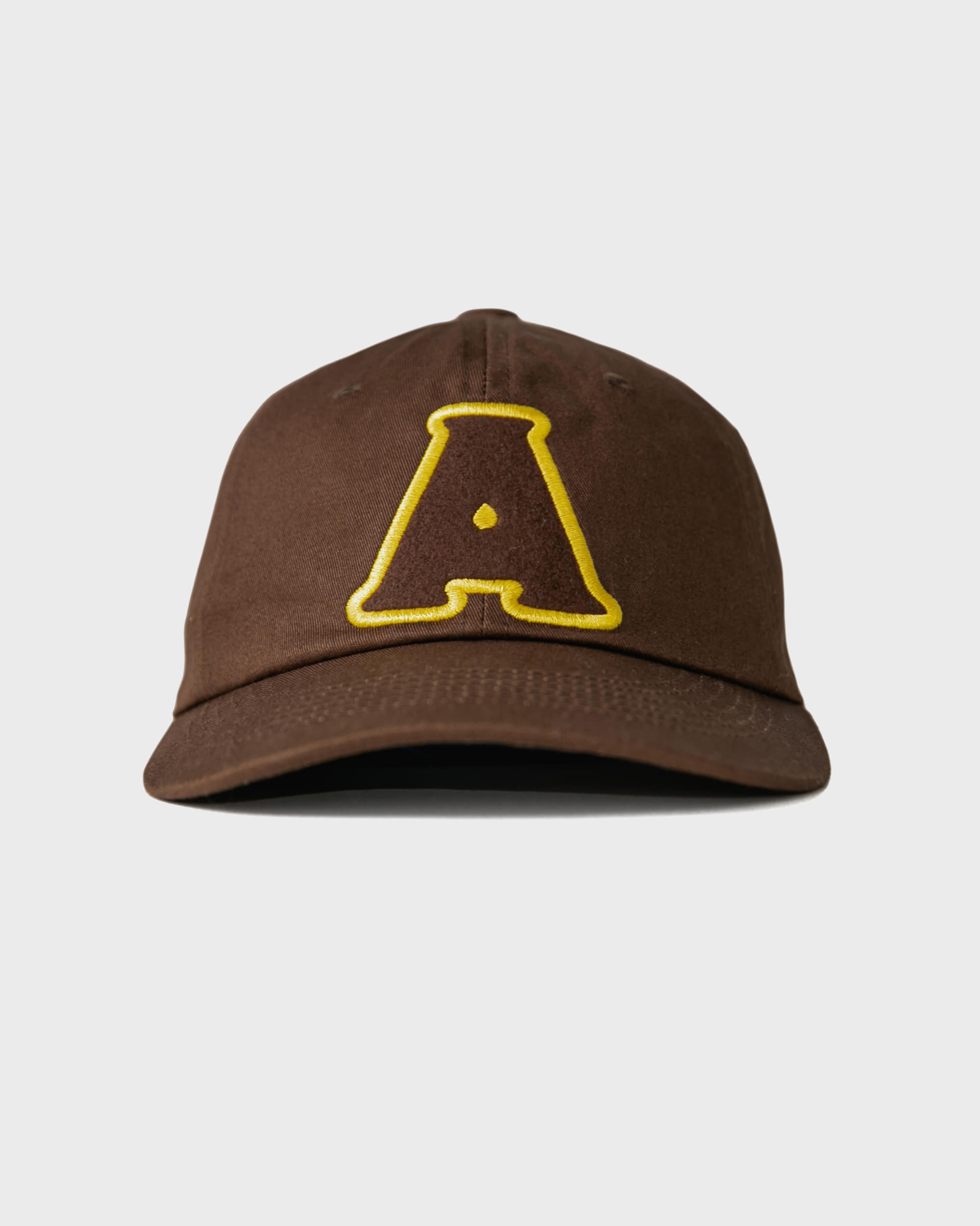 [AG] Signature A Logo Ball Cap - Brown