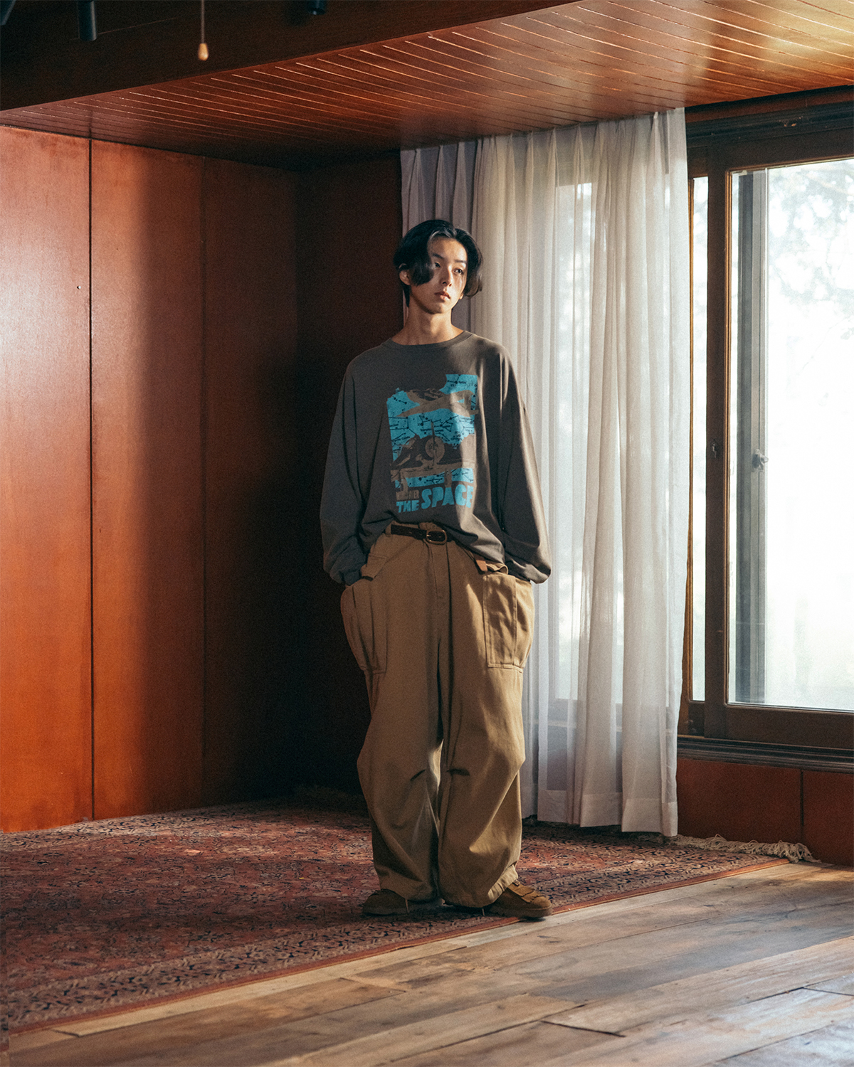 【ANGLAN】24FW★ [AG] Jungle Cargo Balloon Pants AG] Jungle Cargo Balloon Pants - Navy - ANGLAN
