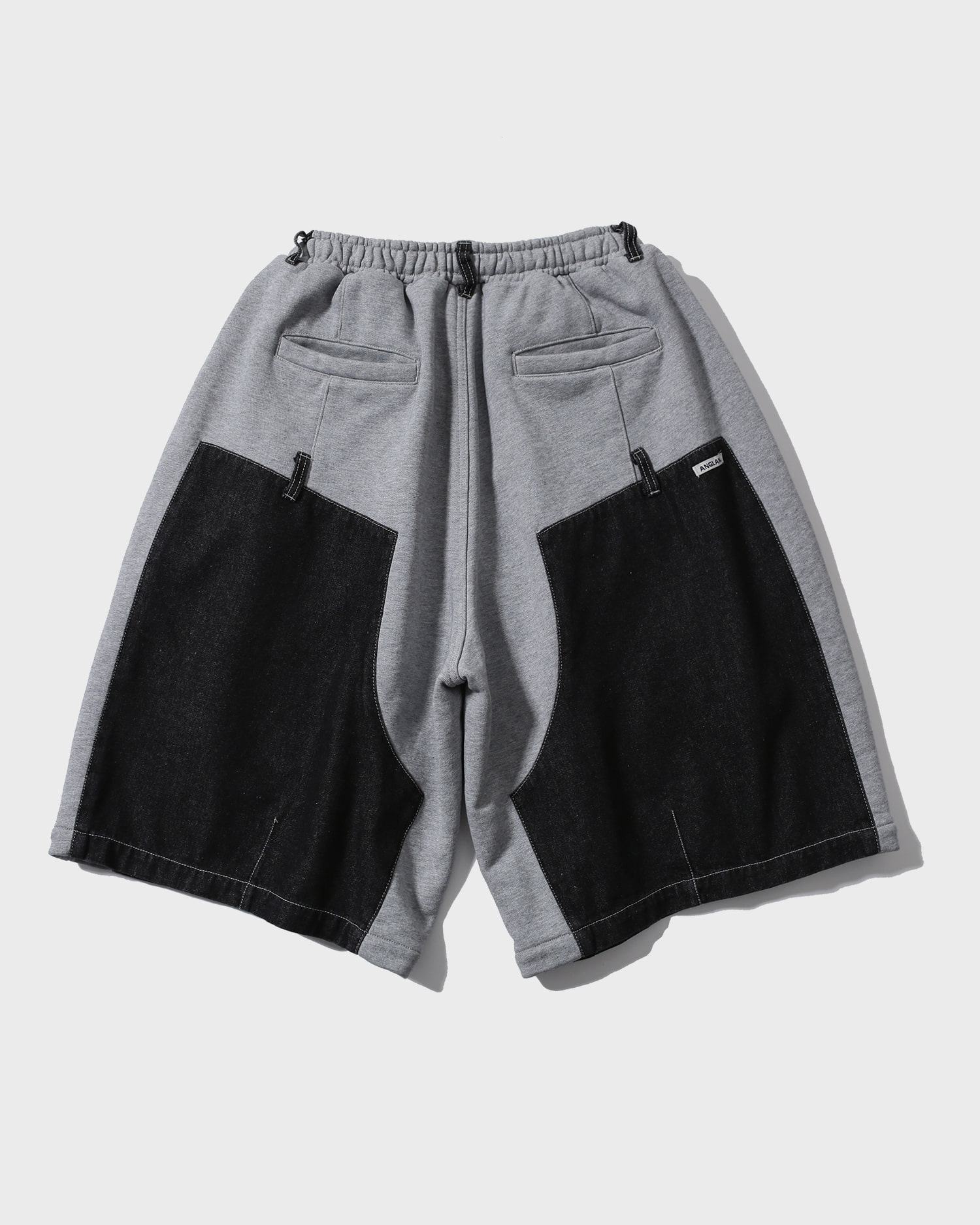 【ANGLAN】25SS★ [AG] Turn-up Washed Denim Half Pants Anglan | Turn-up Washed Denim Half Pants | Washed – Totem