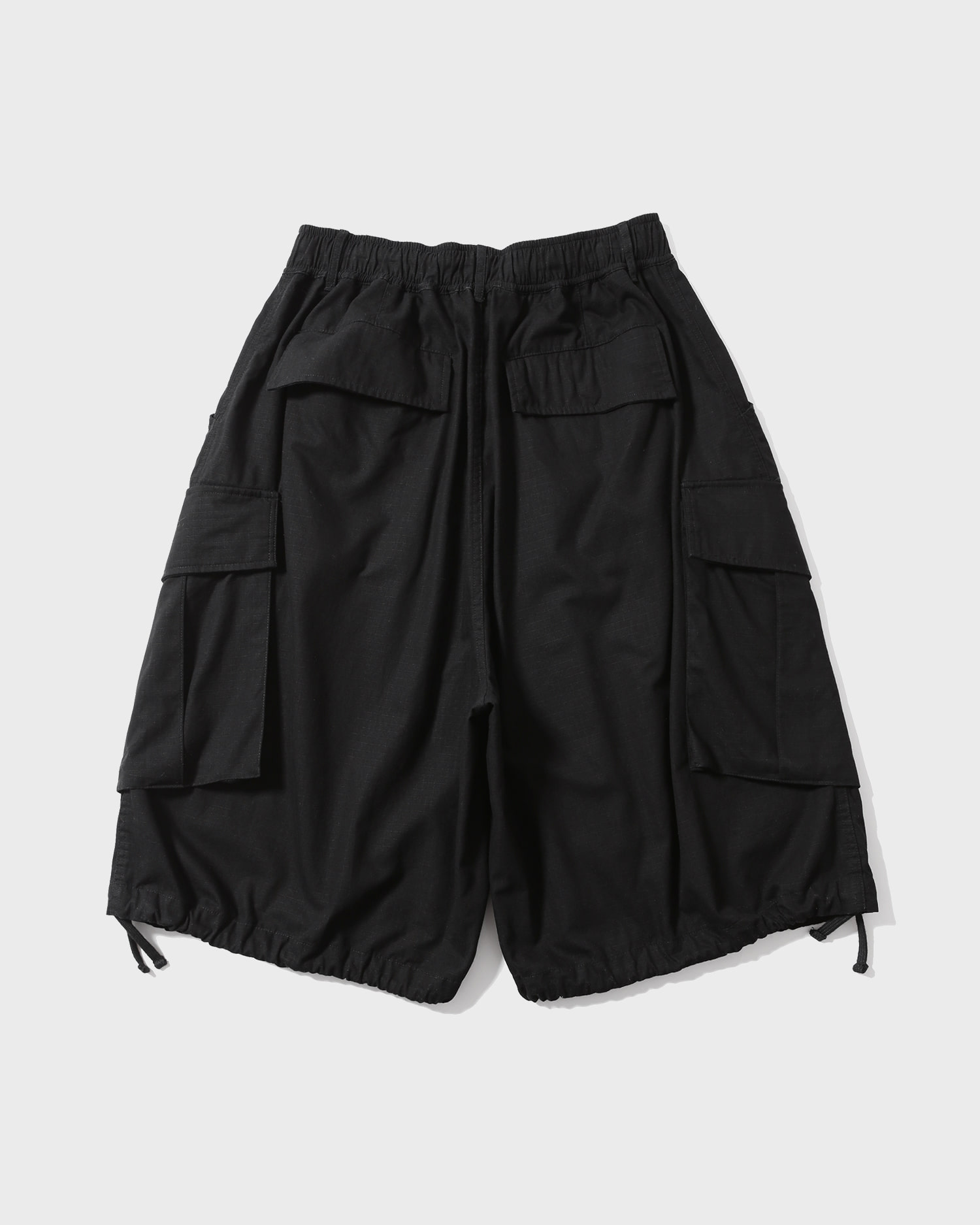 【ANGLAN】25SS★ [AG] Rib stop Cargo Half Pants AG] Rib stop Cargo Half Pants - Black - ANGLAN