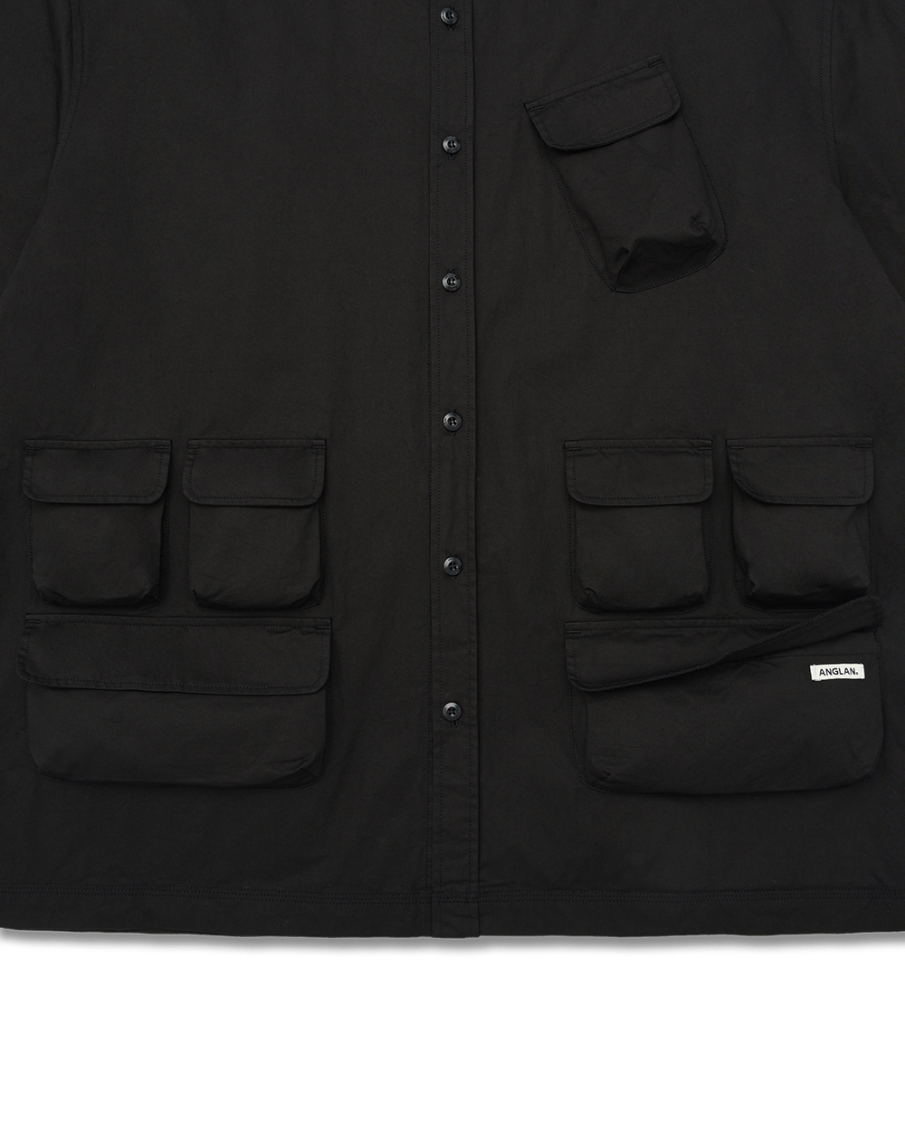【ANGLAN】24SS★ [AG] Slather Utility Pocket Set-up AG] Slather Utility Pocket Set-up - Black - ANGLAN