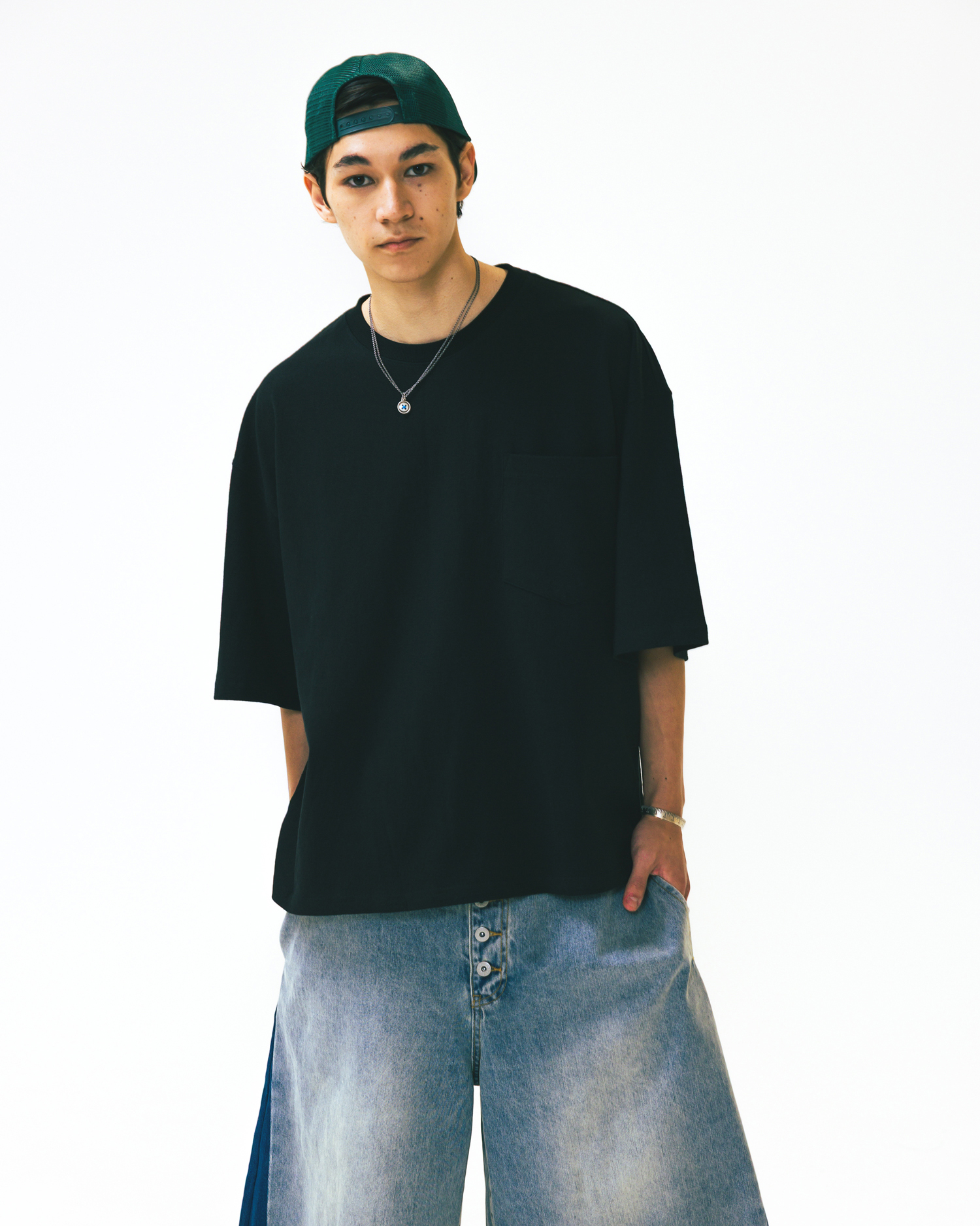 【AG X JOSILVER】Custom Button Necklace AG X JOSILVER] Custom Button Necklace - ANGLAN