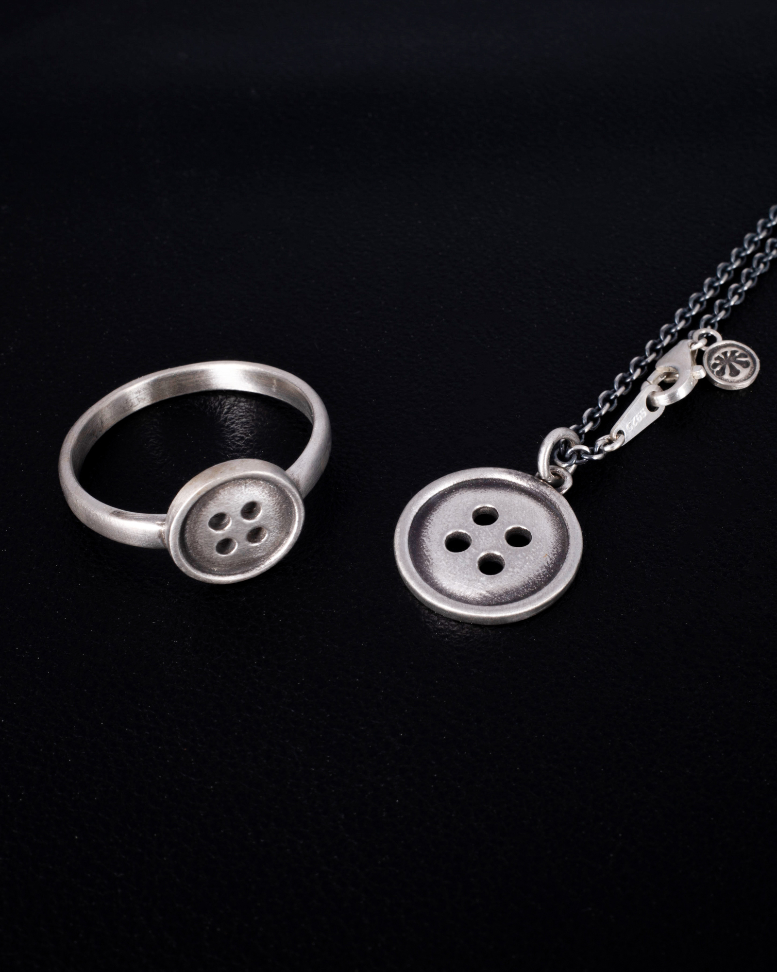 AG X JOSILVER] Custom Button Necklace - ANGLAN