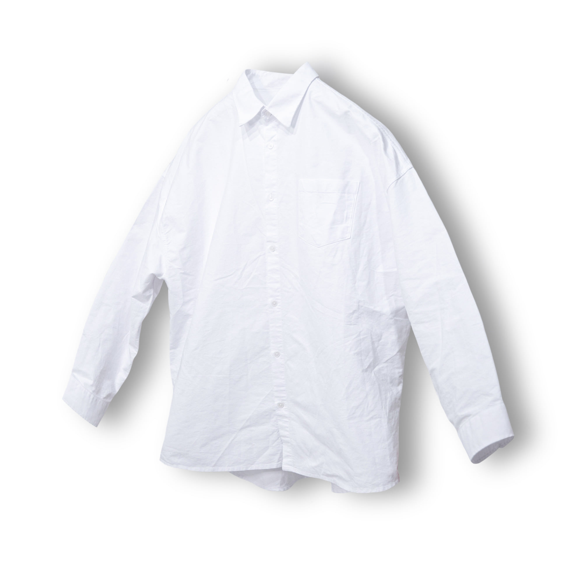 Oxford Wide Shirt - White