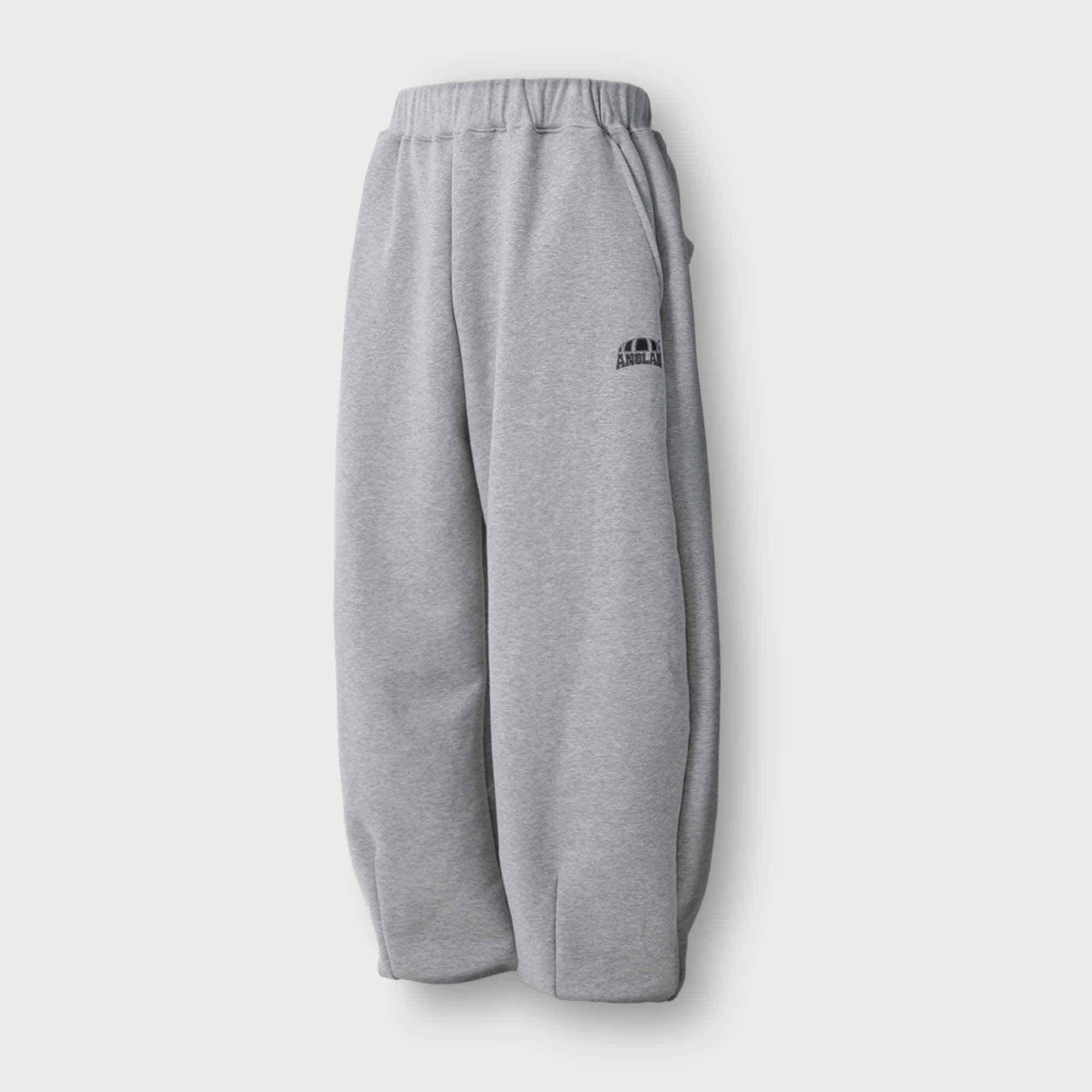 [AG] Printing Sweat Loose Jogger Pants - Grey