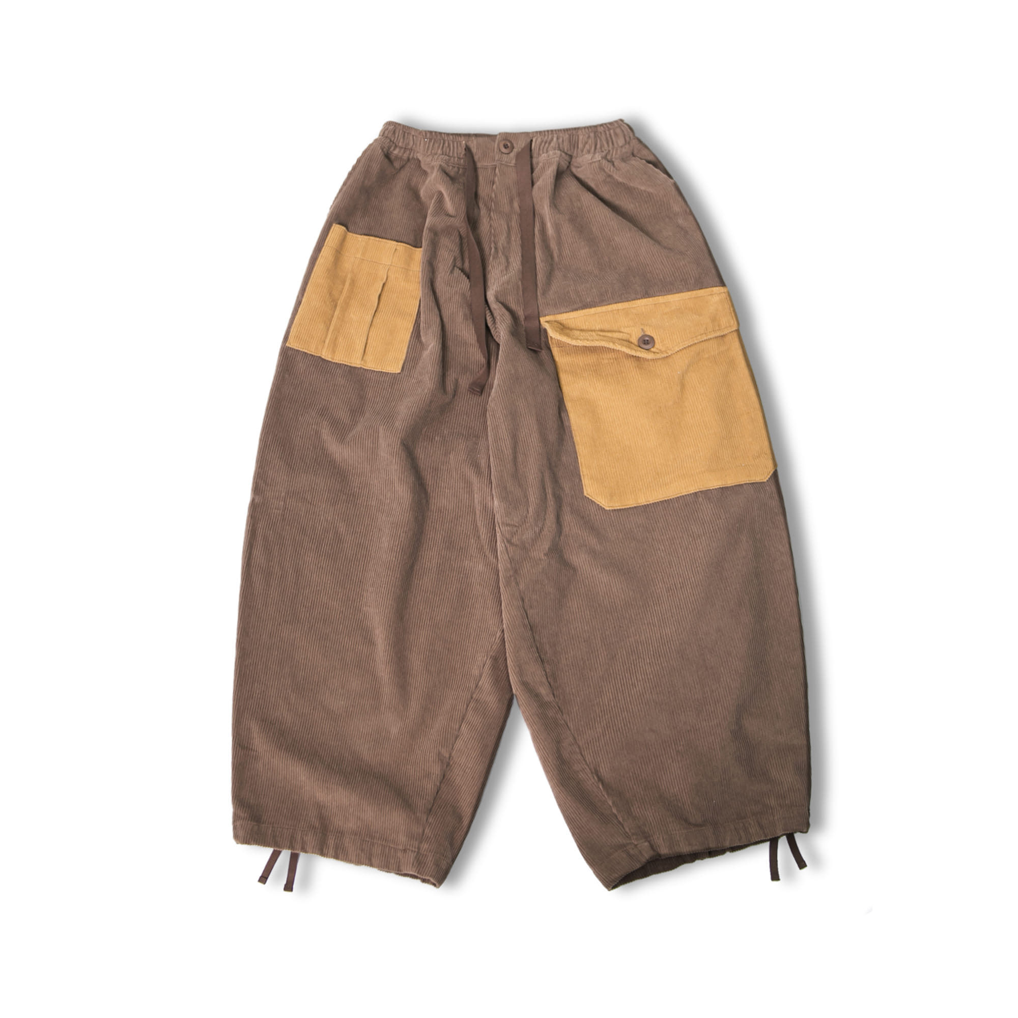 Other Pocket Corduroy Balloon Pants - Brown