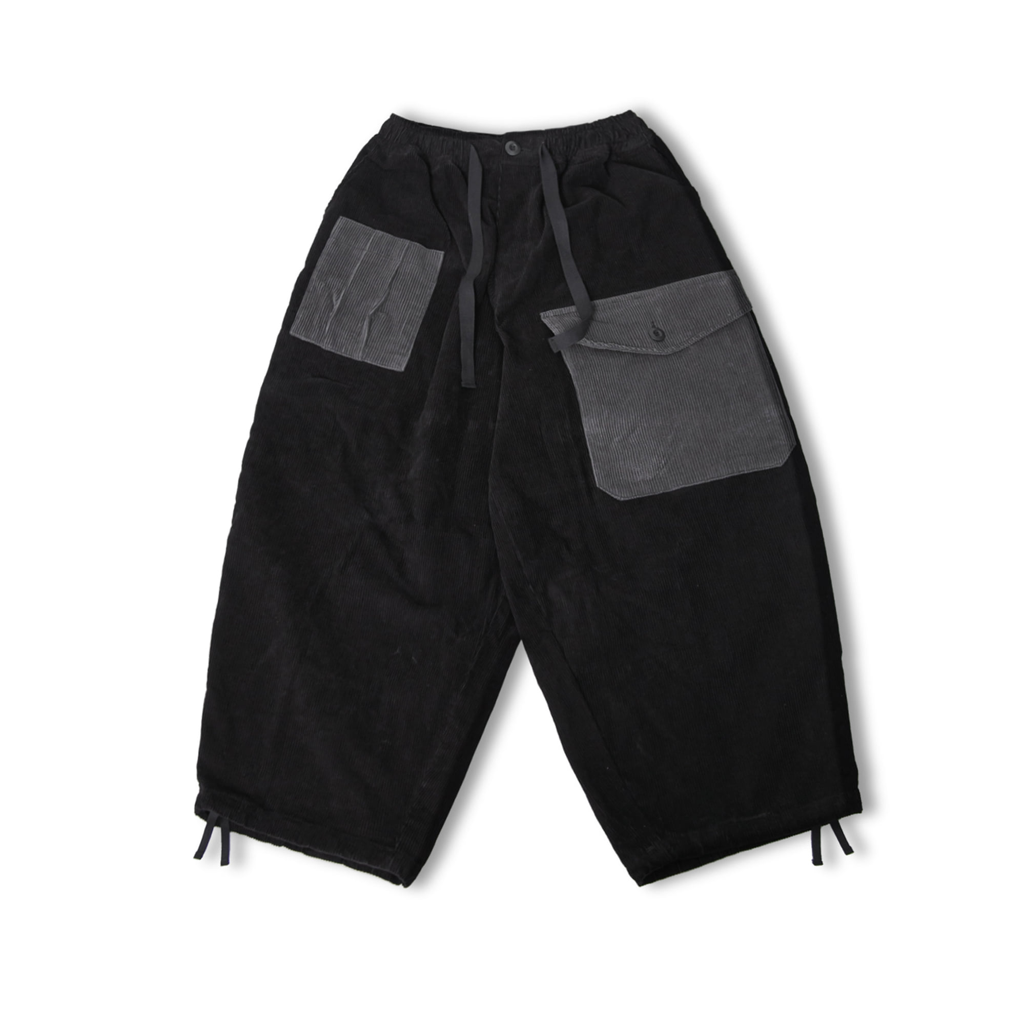 Other Pocket Corduroy Balloon Pants - Black