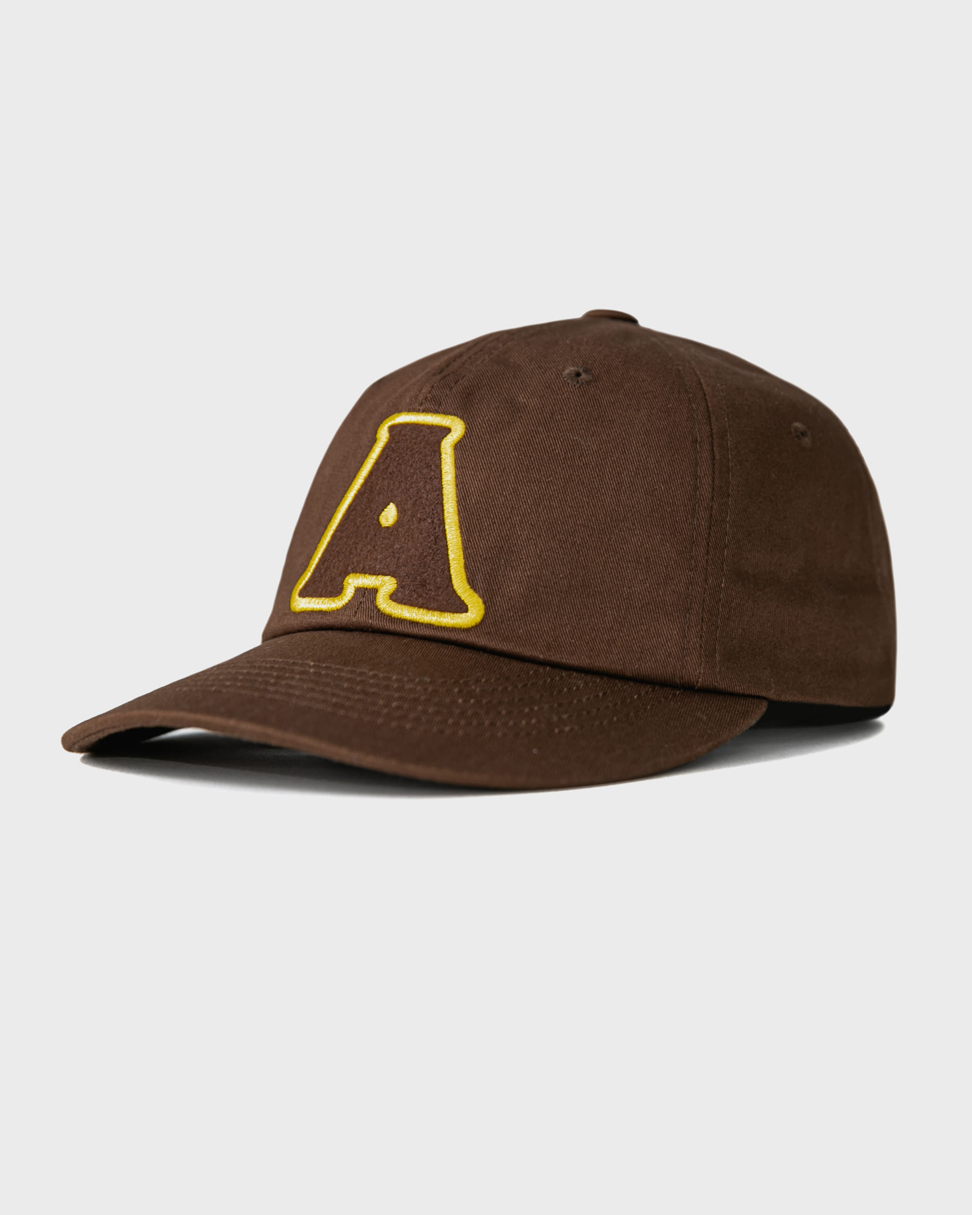 [AG] Signature A Logo Ball Cap - Brown