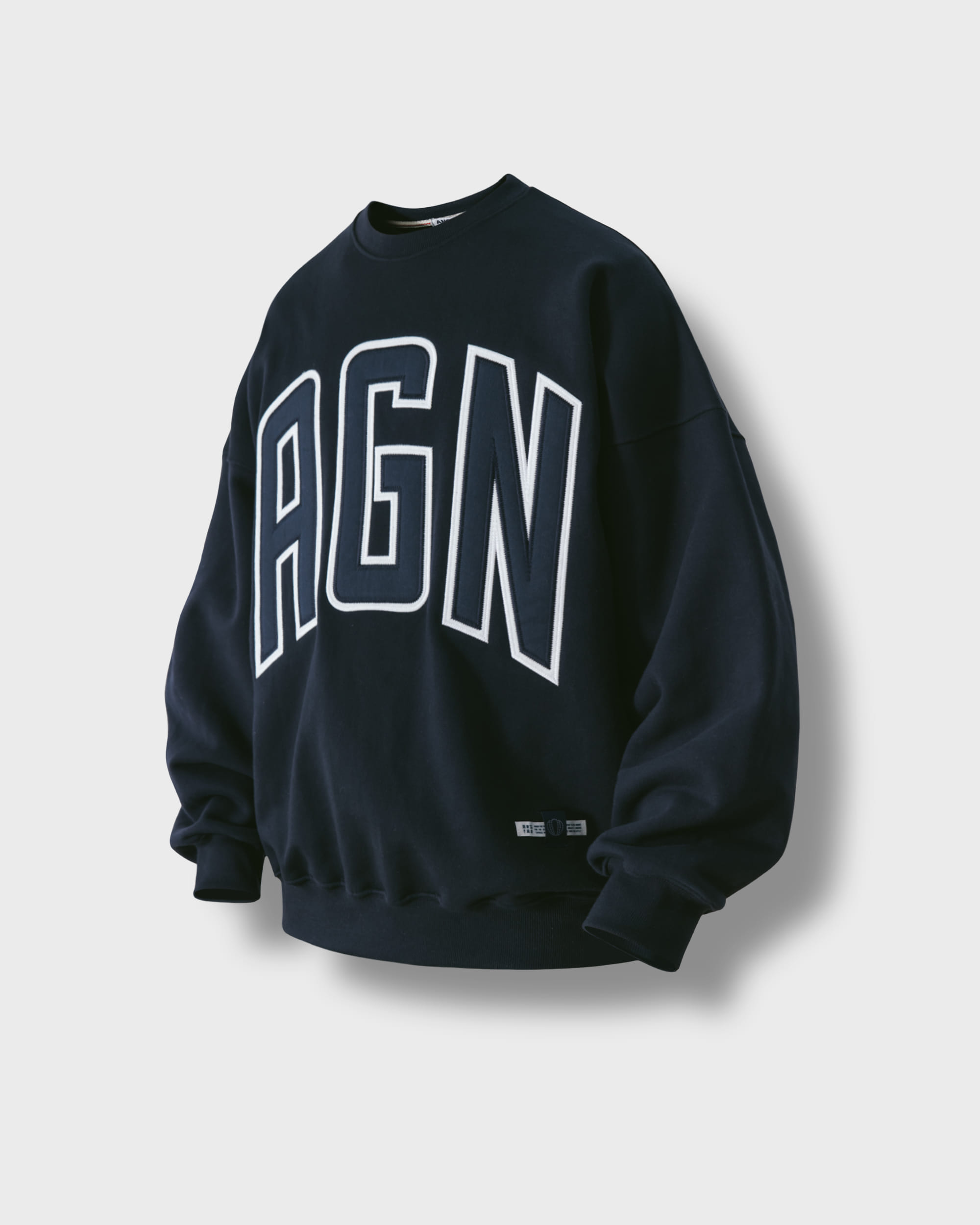 [AG] AGN Heavy Weight Sweat Shirt - Navy