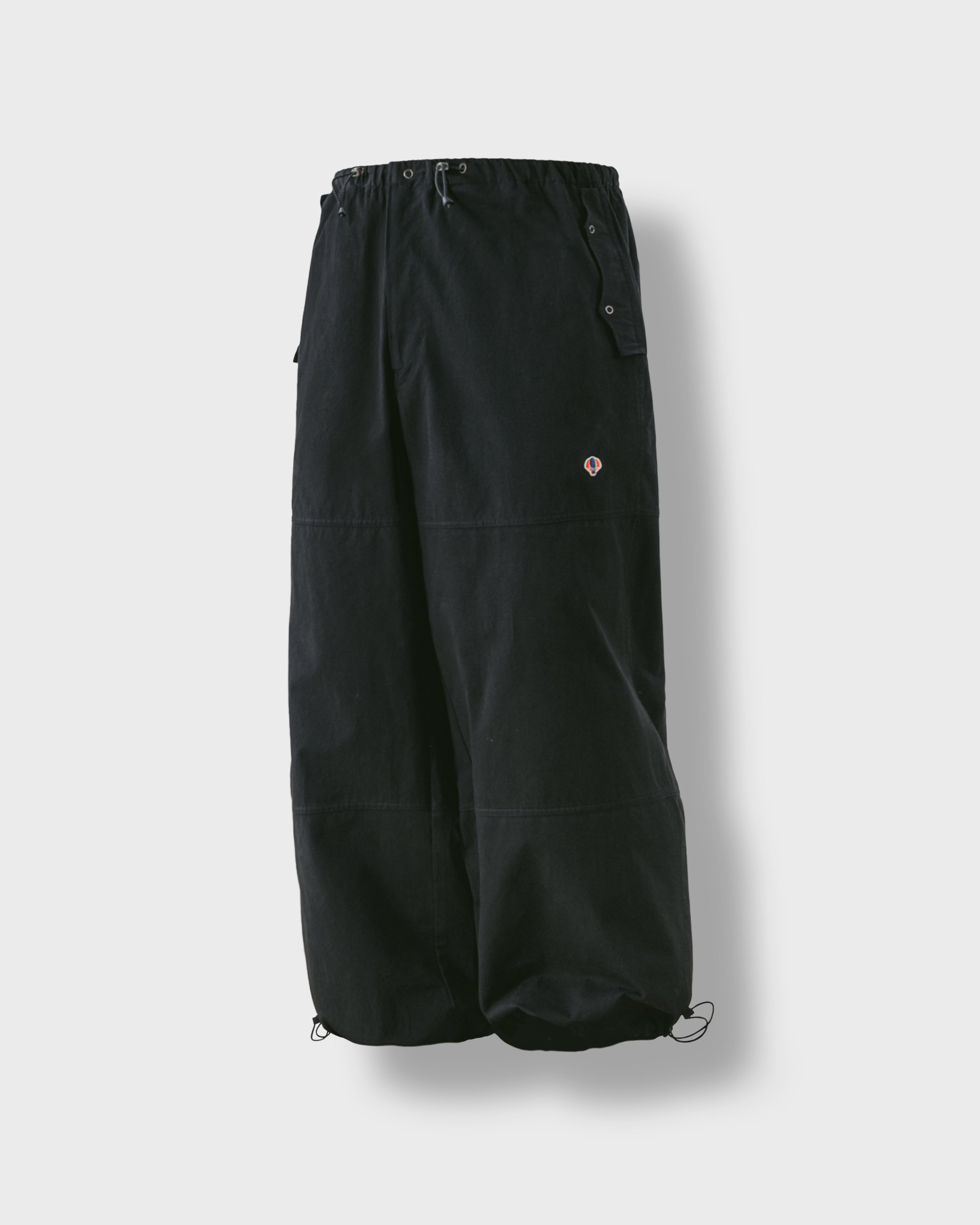 [AG] Advance Wappen String Panel Pants - Black