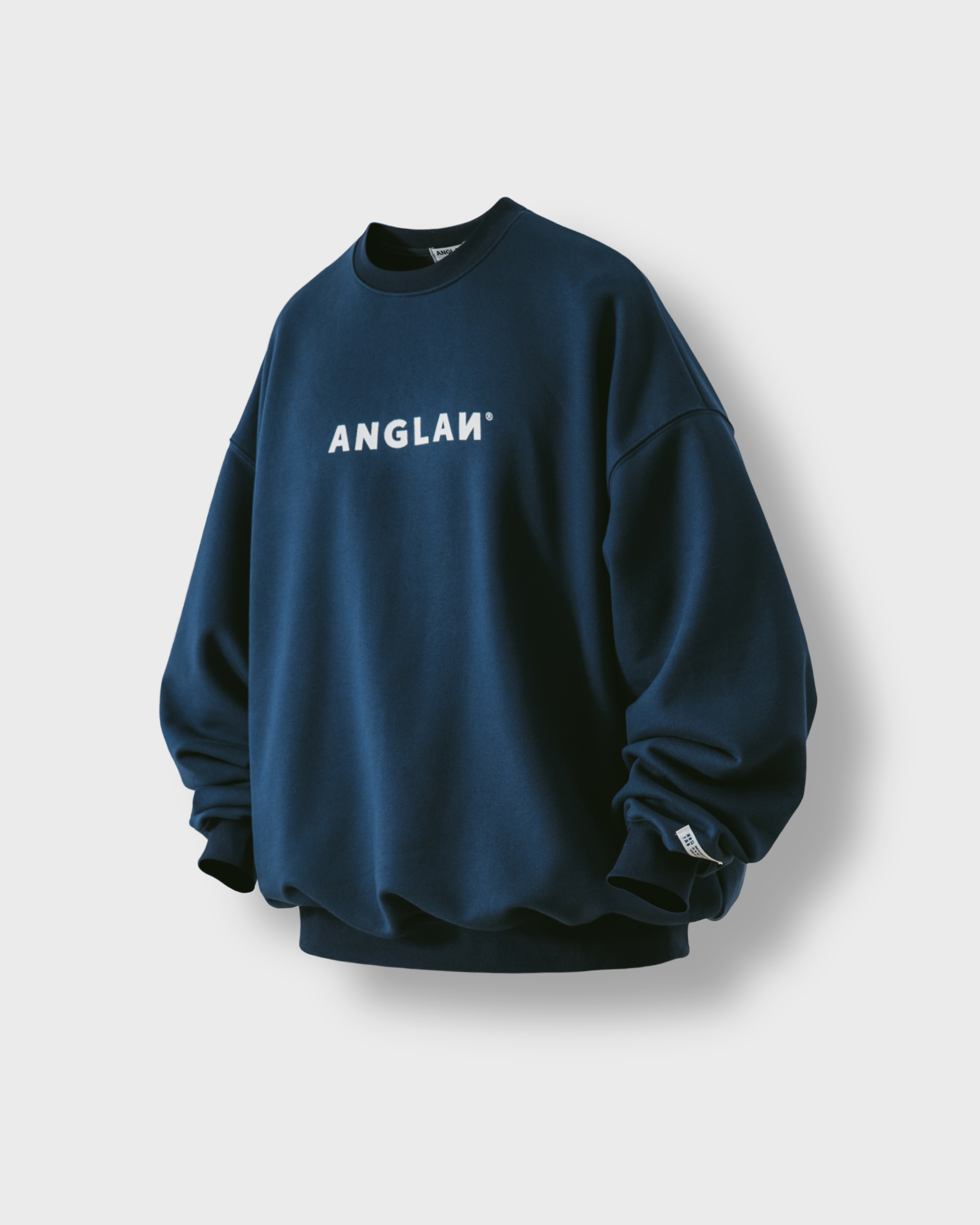 [AG] Standard Logo Sweat Shirt - Navy