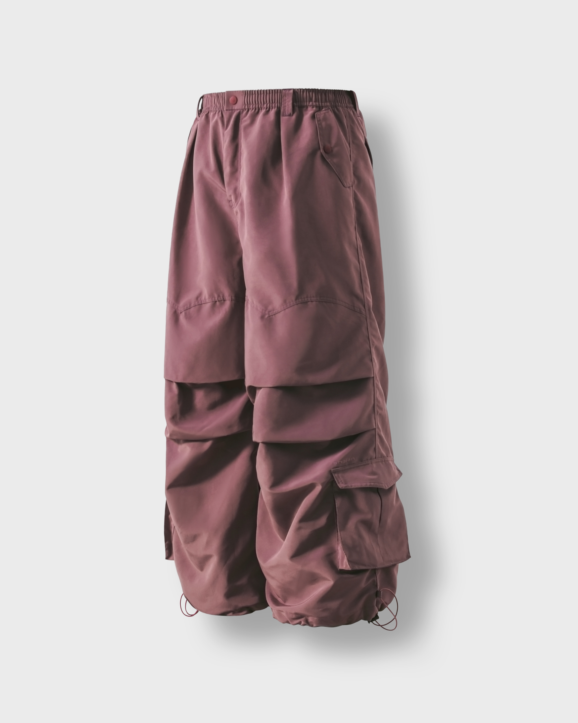 [AG] Below Cargo Parachute Pants - Indi Pink