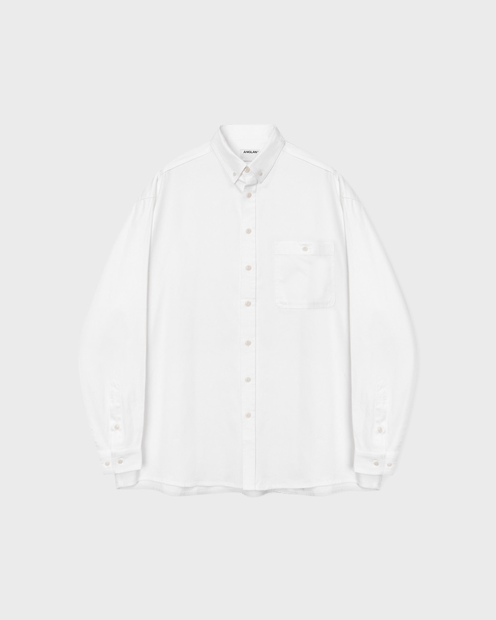 [AG] Radical Oxford Big Shirt - White