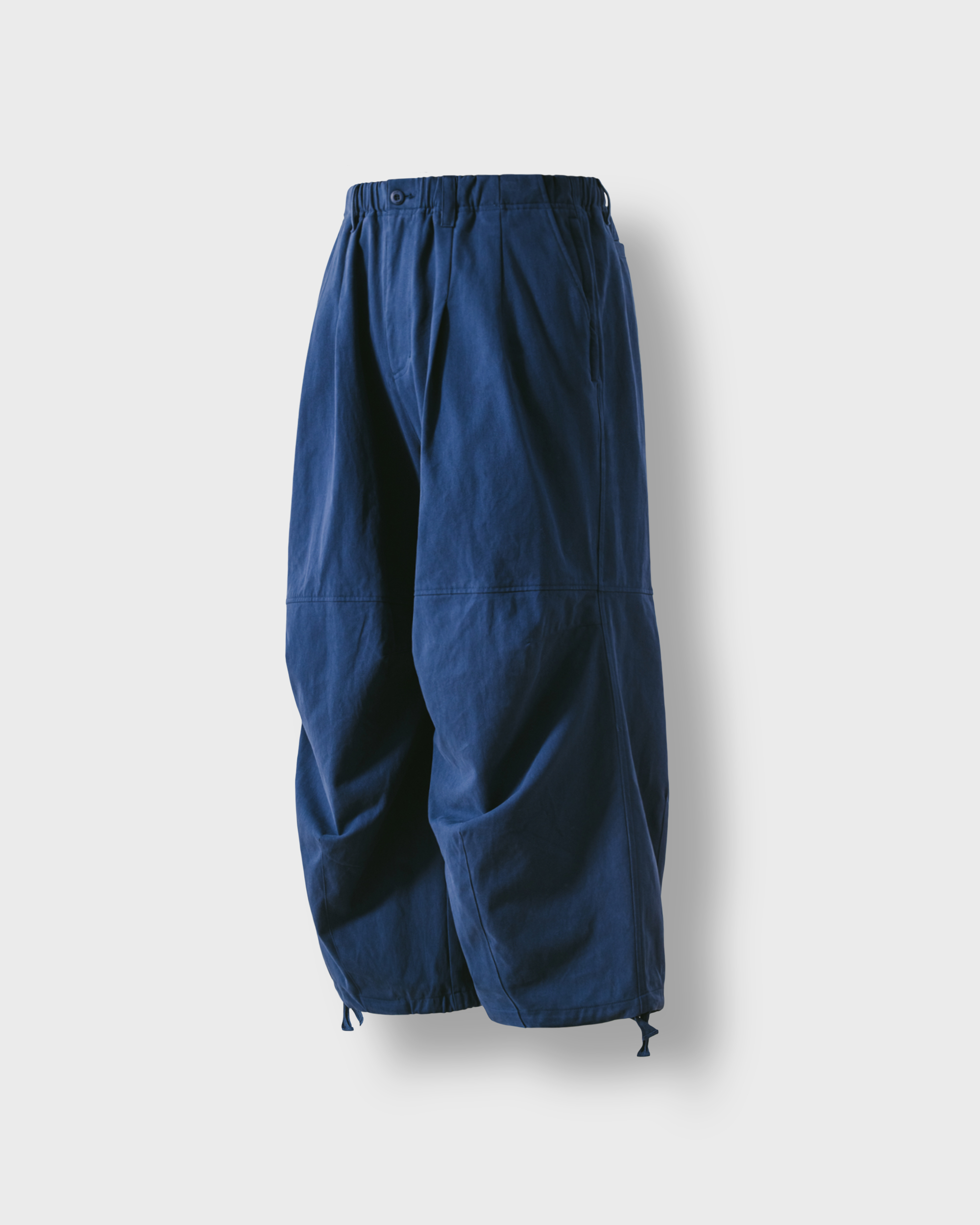 [AG] Lazy Twill Balloon Pants - Blue