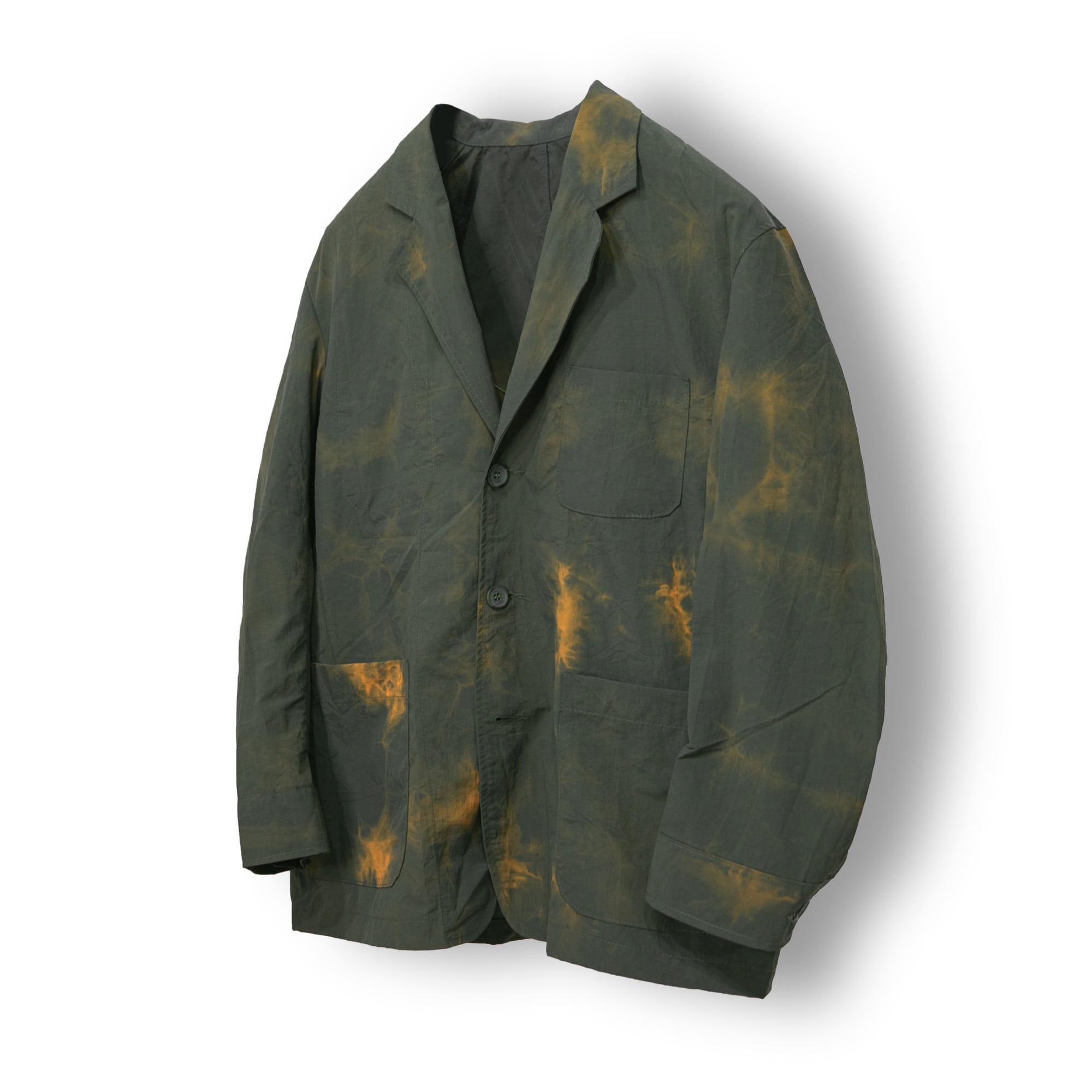 Tourmaline Nylon Blazer Jacket - Khaki