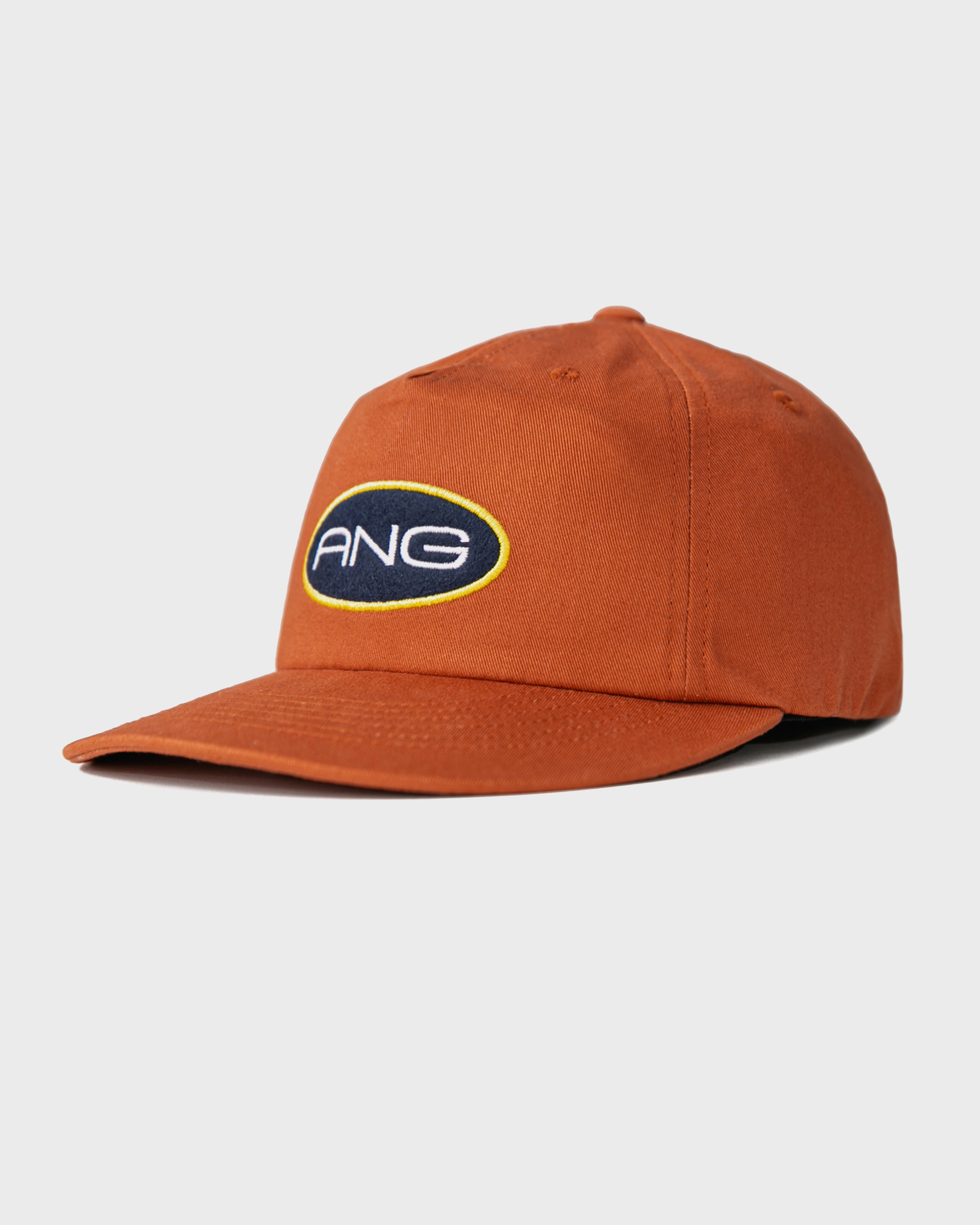 [AG] ANG Oval Logo Ball Cap - Brick
