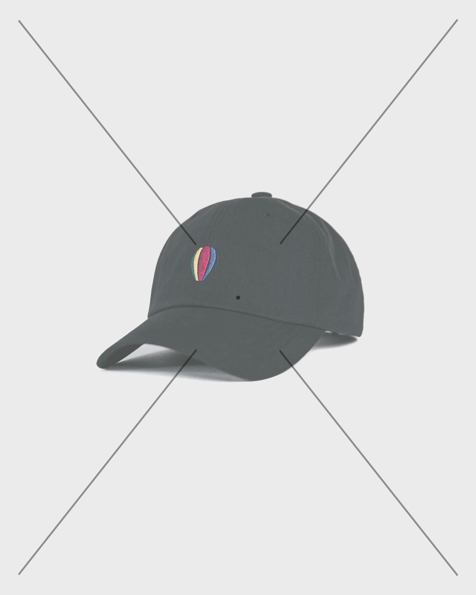 [AG] Signature Logo Ball Cap - Black