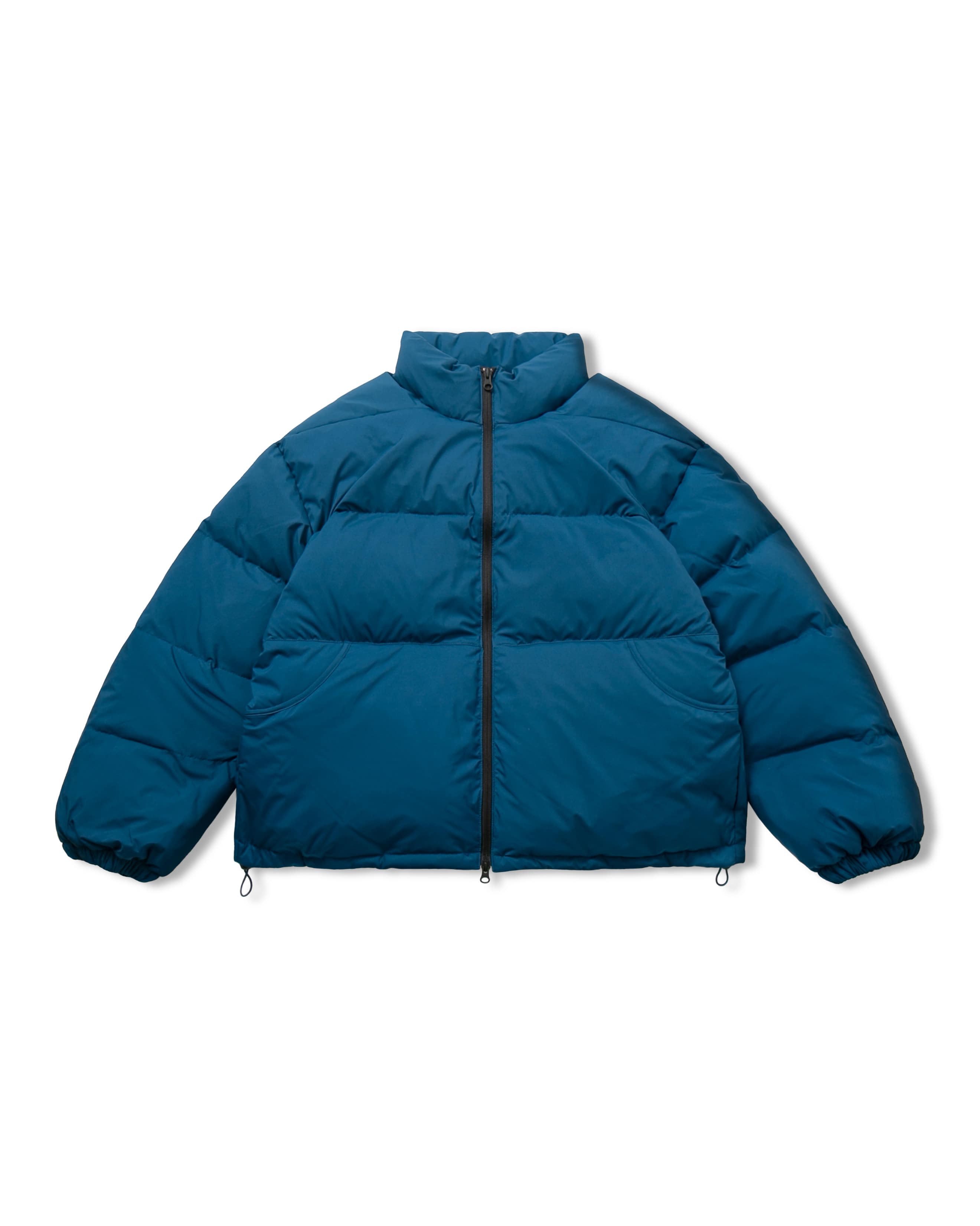 Recycle Basic Duck Down Padded Jumper - Blue