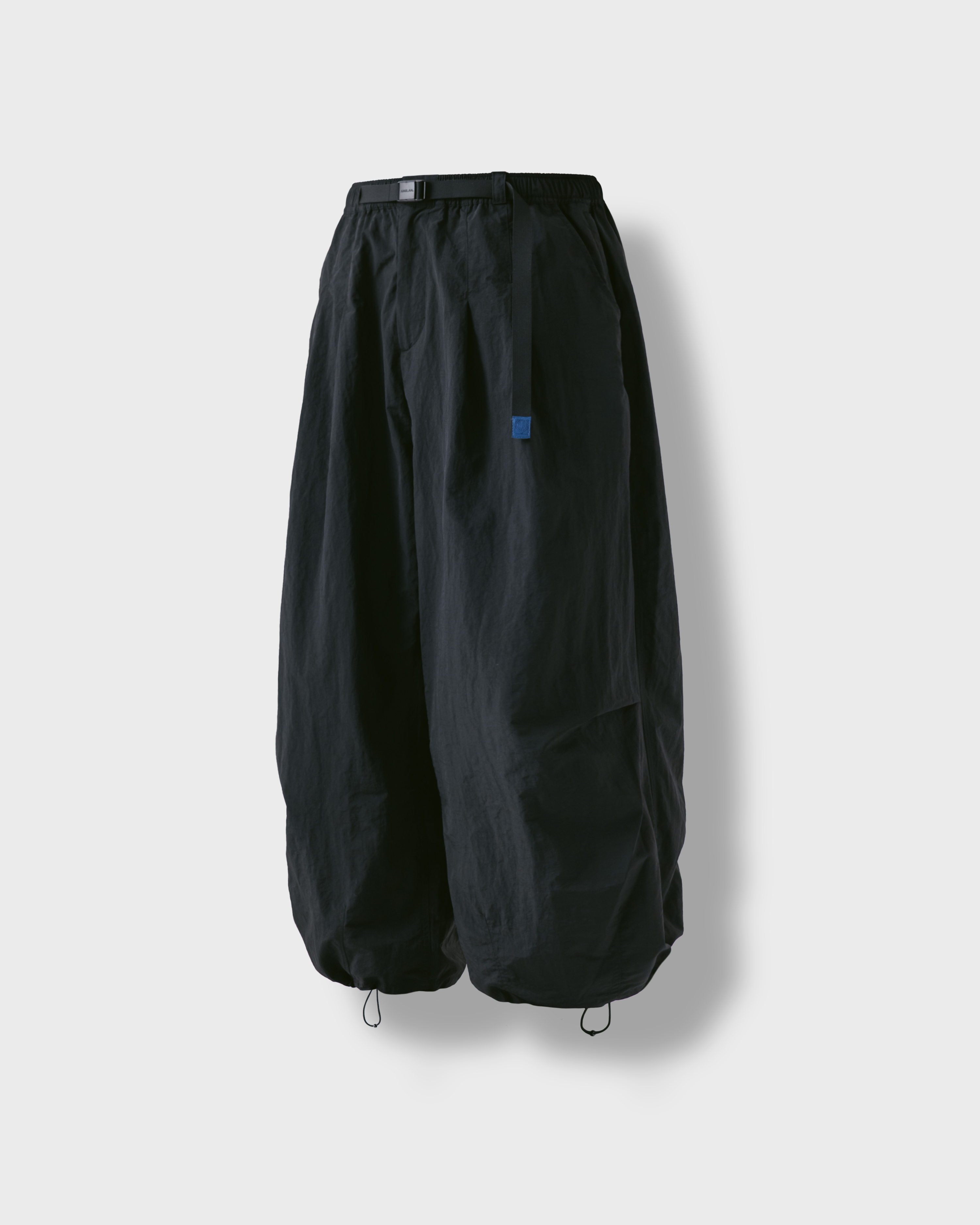 【ANGLAN】24SS★ [AG] Nylon Tuck Belt String Balloon Pants AG] Nylon Tuck Belt String Balloon Pants - Grey - ANGLAN