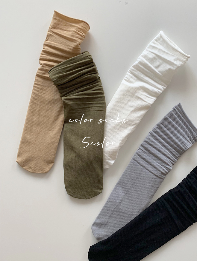[2만장돌파] Spring thin socks - 5 color