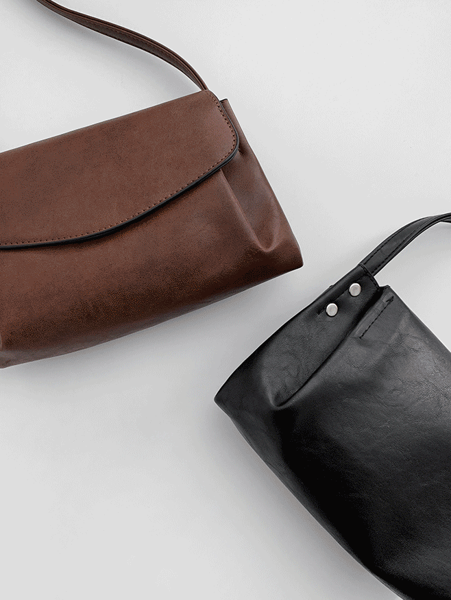 탄탄 Trio mini leather bag - 2 color