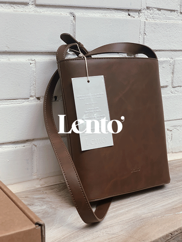 [1천개돌파] #LENTO. Bread daily cross bag - 2 color
