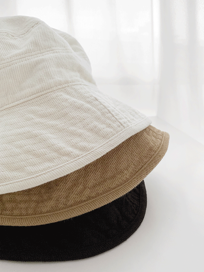 Pepe cotton bucket hat - 3 color (프리오더: &#039;아이보리&#039; 10~15일소요)