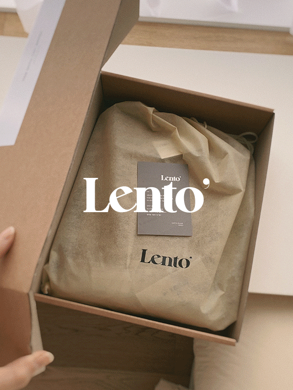 [굿바이특가] #LENTO. Classic shopper bag (소가죽) - 3 color