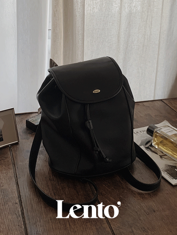#LENTO. Vine daily backpack -#비건레더백팩 (예약주문: 4/21 순차출고)