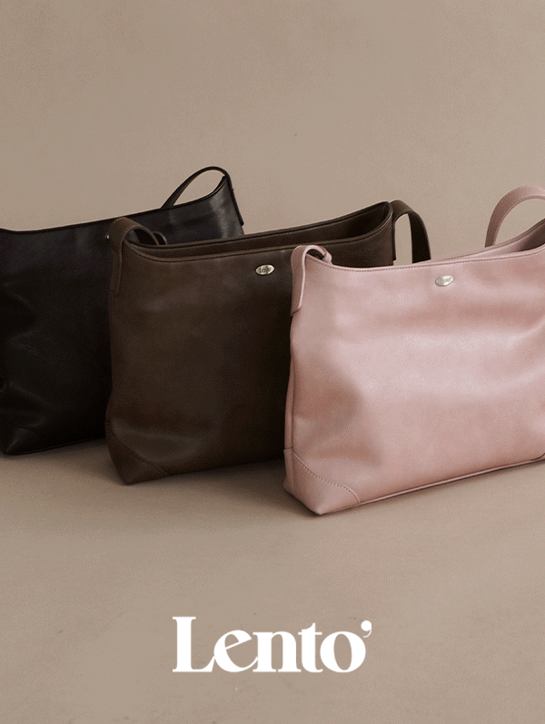 [문의폭주!]  #LENTO. Moody Daily Shoulder Bag - 3 color
