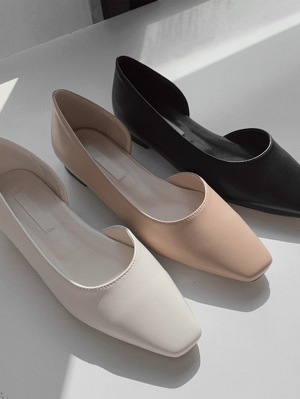 [sale] Ireen point flat shoes - 3 color