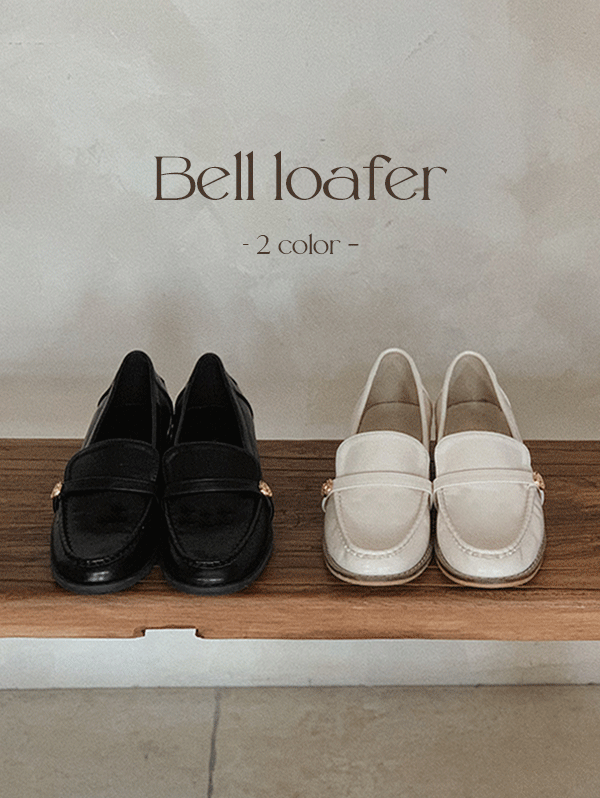 앤티크 BELL button loafer - 2 color