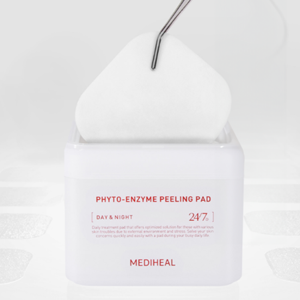 MEDIHEAL Phyto-Enzyme Peeling Pad 200ml (100Pads),MEDIHEAL