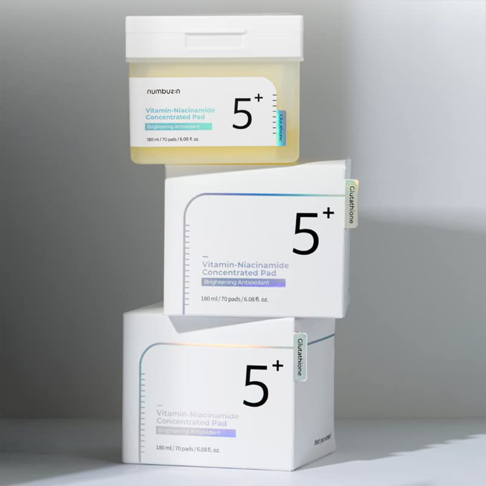 NUMBUZIN No.5 Vitamin-Niacinamide Concentrated Pad 180ml (70Pads