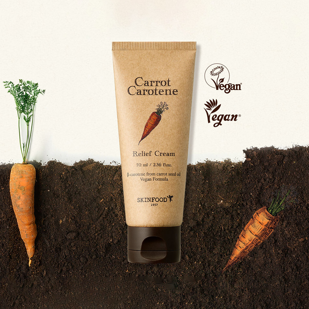 SKINFOOD Carrot Carotene Relief Cream 70ml | SKINFOOD