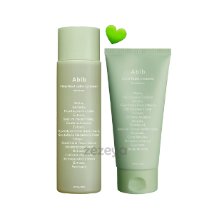 ABIB Best Green Skincare Set (Cleanser/Toner)