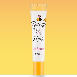 A&#039;PIEU Honey &amp; Milk Lip Scrub 8ml,A&#039;pieu