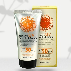 3W CLINIC Intensive UV Sun Block Cream 70ml,3W CLINIC