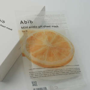 ABIB Mild acidic pH sheet mask Yuja fit 30ml,ABIB