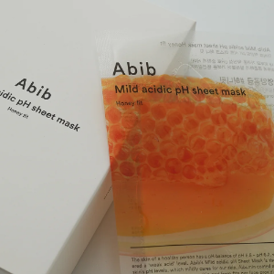 ABIB Mild acidic pH sheet mask Honey fit 30ml,ABIB