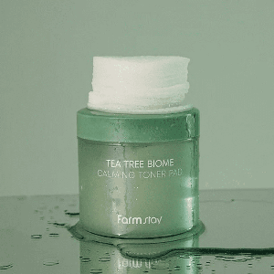 FARMSTAY Tea Tree Biome Calming Toner Pad 140ml (70Pads),Farmstay