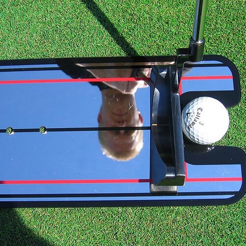 골프 퍼팅 연습기 실내외 자세 퍼터 도구 스윙기 미러
