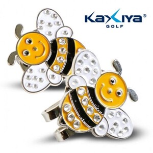 KAXIYA 카시야 큐빅꿀벌 골프 볼마커 볼마킹 필드용품 라운딩