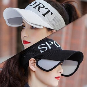 [KN50] 스포츠 날개썬캡 자외선차단 골프모자 등산모자 낚시모자 썬바이저 모자