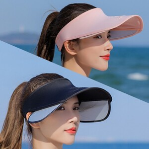 [KN92] 엠보 날개 썬캡 슬라이드 모자 여름 자외선차단 골프모자 등산모자 낚시모자 햇빛