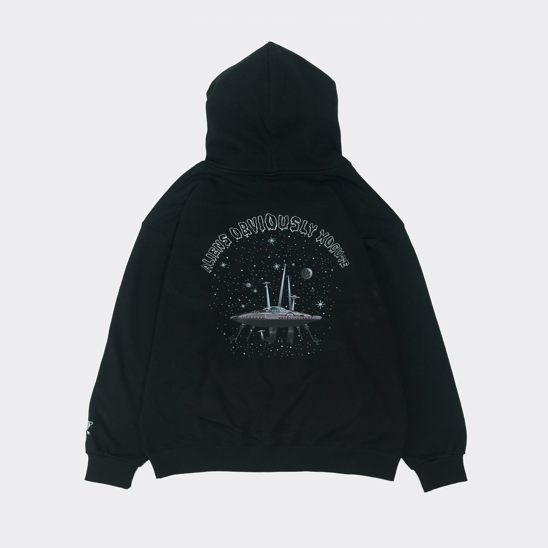 OBVIOUSLY Hoodie(Oversize fit) Black